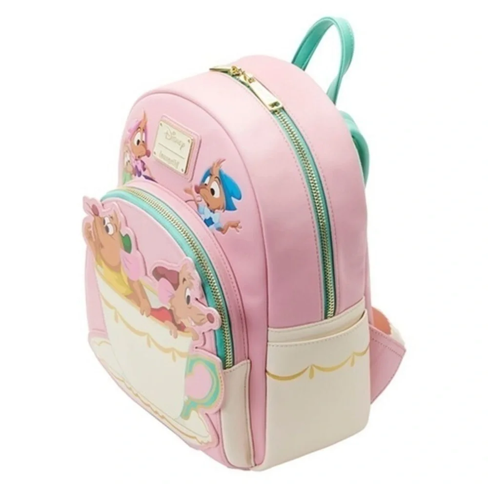 Disney’s Cinderella Gus and Jaq Teacup Mini Backpack